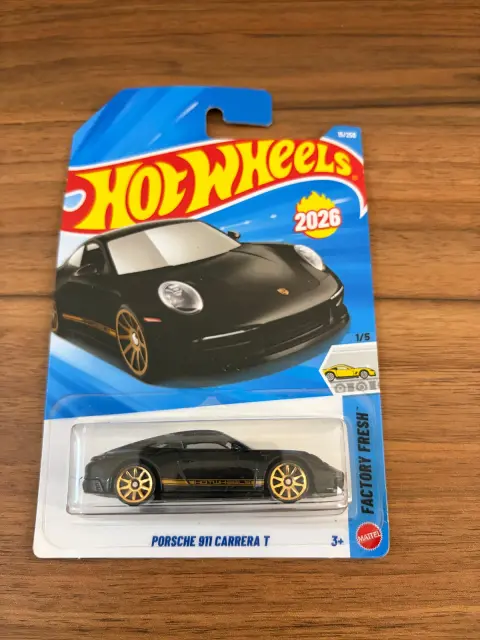 Hot Wheels Porsche 911 Carrera T 1:64 diecast
