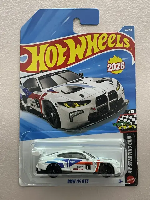Hot Wheels BMW M4 GT3, HW Starting Grid 1:64 diecast