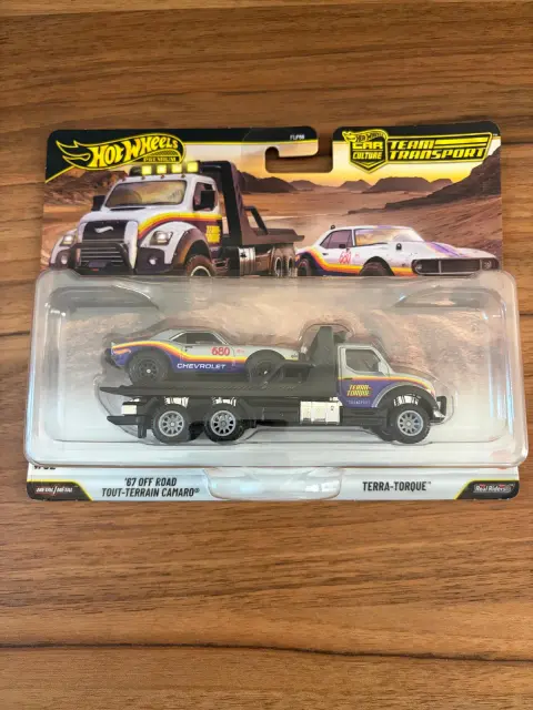 Hot Wheels '67 Off Road Tout-Terrain Camaro + Terra-Torque  1:64 diecast