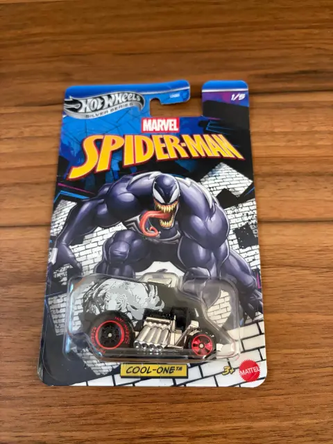 Hot Wheels Spiderman Venom Cool-One 1:64 diecast