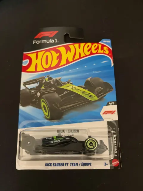 Hot Wheels Kick Sauber Formula One Team 1:64 diecast
