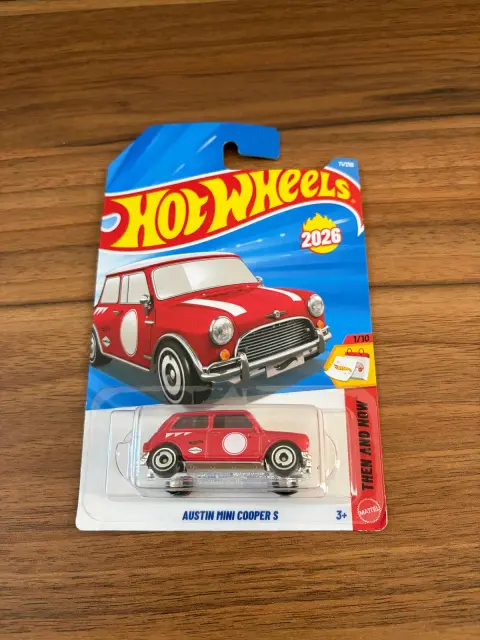 Hot Wheels Austin Mini Cooper S 1:64 diecast