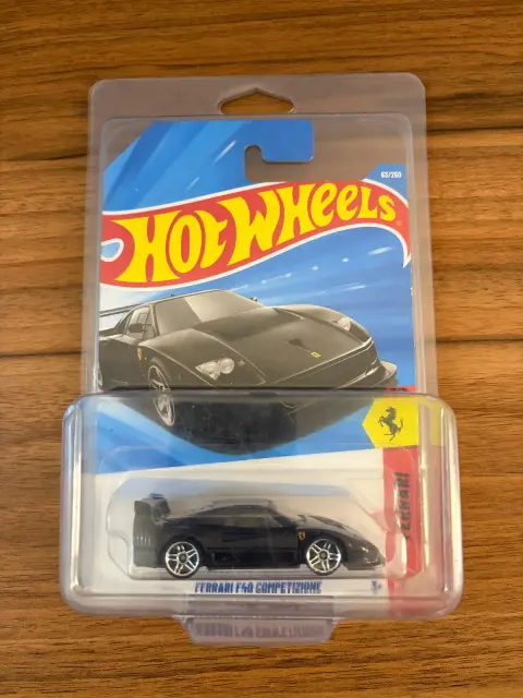 Hot Wheels Ferrari F40 Competizione - Black 1:64 diecast