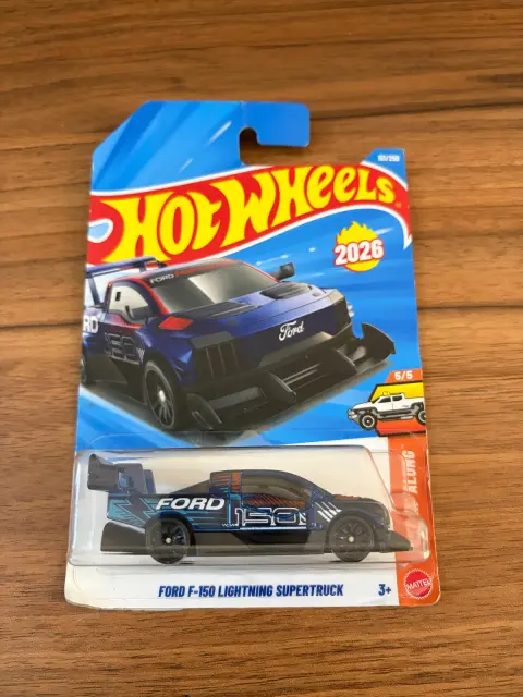 Hot Wheels Ford F-150 Lightning Supertruck 1:64 diecast