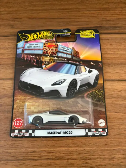 Hot Wheels Maserati MC20 1:64 diecast