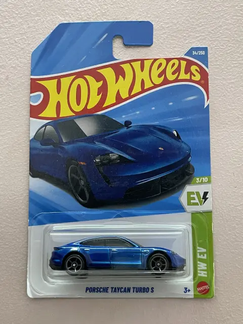 Hot Wheels Porsche Taycan Turbo S 1:64 diecast