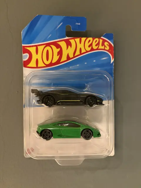 Hot Wheels Lamborghini x Aston Martin Pack of 2 1:64 diecast