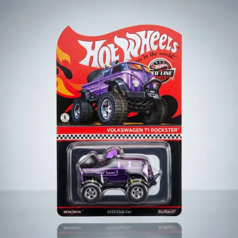 Hot Wheels HOT Wheels RLC Volkswagen T-1 Rockstar Metallic Purple 1:64 diecast