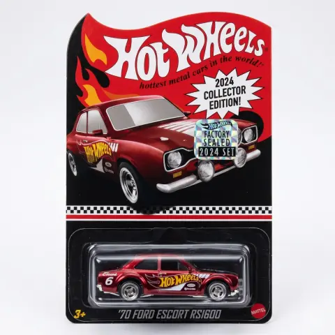 Hot Wheels HOT Wheels RLC 70 Ford Escort RLC RED 1:64 diecast