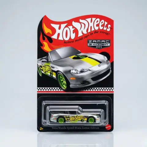 Hot Wheels HOT Wheels RLC 2004 Mazda Speed Miata Zamac Edition 1:64 diecast