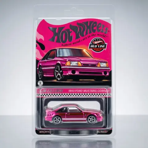 Hot Wheels HOT Wheels RLC Club 1993 Ford Mustang Cobra R Pink Edition 1:64 diecast
