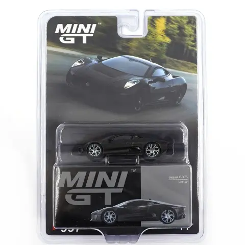 Mini GT Mini GT Jaguar C-X75 Test CAR (Blister Pack) 1:64 diecast