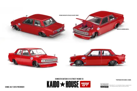 Kaido House Datsun 510 Street Nismo V3 2 1:64 diecast