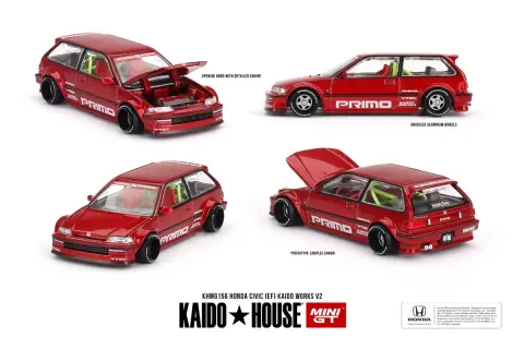 Kaido House Mini GT Honda Civic EF Kaido Works V2 1:64 diecast
