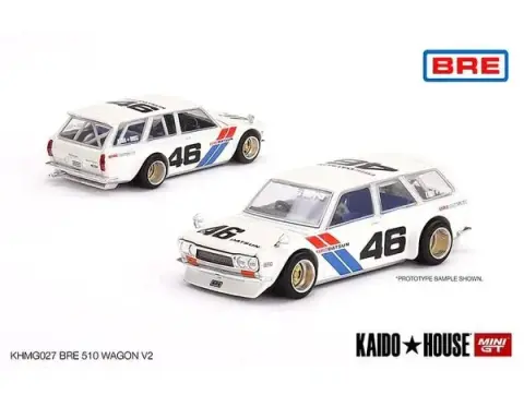 Kaido House Mini GT Datsun Kaido 510 Wagon BRE V2 1:64 diecast