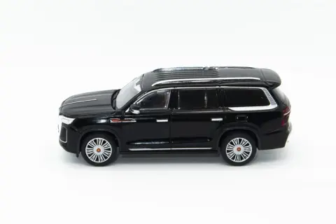 Pop Race Hongqi LS7 Black Chinese Version 1:64 diecast