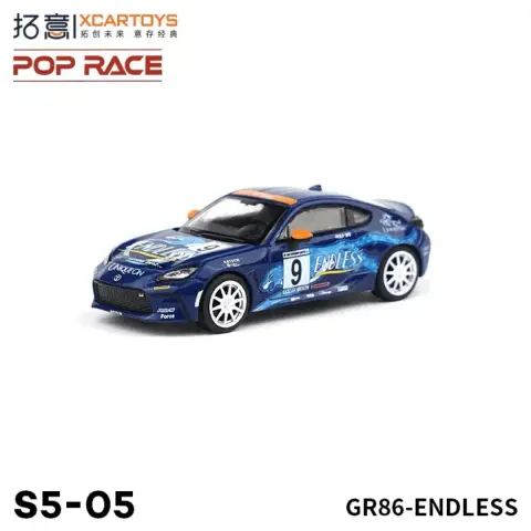 Pop Race Toyota GR86 1:64 diecast