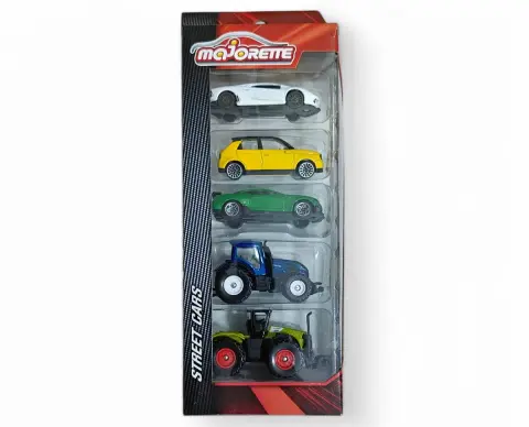 Majorette Street Cars 5 Cars Gift Pack With Lamborghini 1:64 diecast