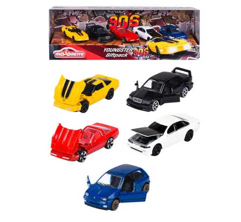 Majorette Youngest 90S Gift Pack 1:64 diecast