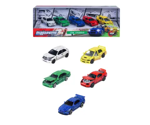 Majorette Majorette JDM Legends 5 PCS Giftpack 1:64 diecast