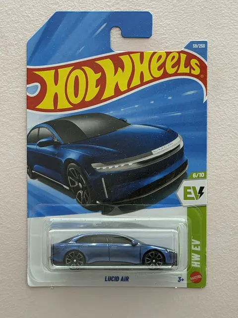 Hot Wheels Lucid Air 1:64 diecast
