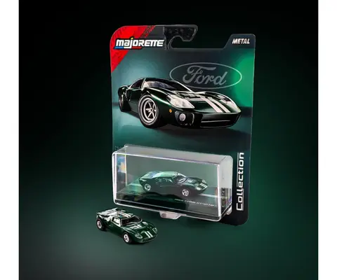 Majorette 1965 Ford GT40 MK1 Green 1:64 diecast