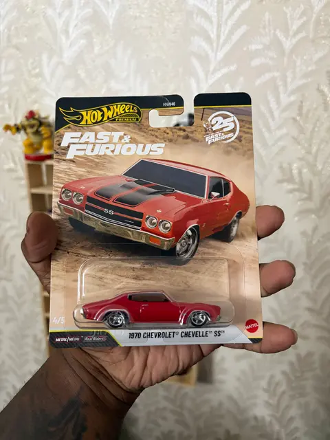 Hot Wheels 1970 Chevrolet Chevelle SS, Fast & Furious 1:64 diecast