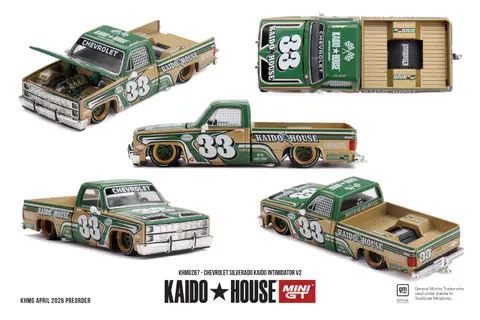 Kaido House Chevrolet Silverado Kaido Intimidator V2 1:64 diecast
