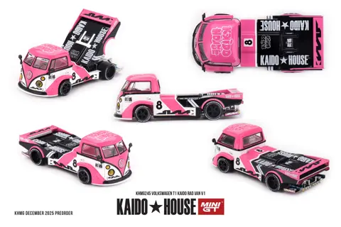 Kaido House Volkswagen T1 Kaido RADVANV1 1:64 diecast