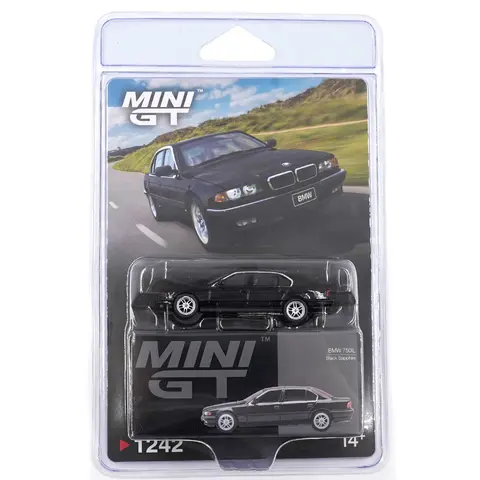 Mini GT BMW 750IL Black Sapphire (Blister Pack) 1:64 diecast