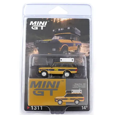 Mini GT Range Rover 1981 Camel Trophy Sumatra N.sudmann & F.hofmann (Blister Pack) 1:64 diecast