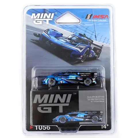 Mini GT Acura ARX06 GTP 10 Wayne Taylor Racing With Andretti 2024 1056 Blister Packaging (Blister Pack) 1:64 diecast
