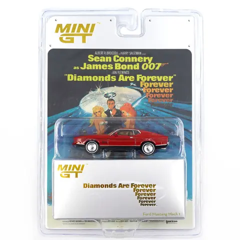 Mini GT Mini GT Ford Mustang Mach 1 Diamonds ARE Forever (Blister Pack) 1:64 diecast