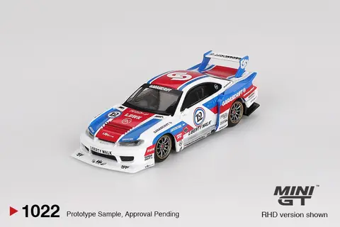 Mini GT Mini GT Nissan Lb-super Silhouette S15 Silvia Garasidrift X L 1:64 diecast