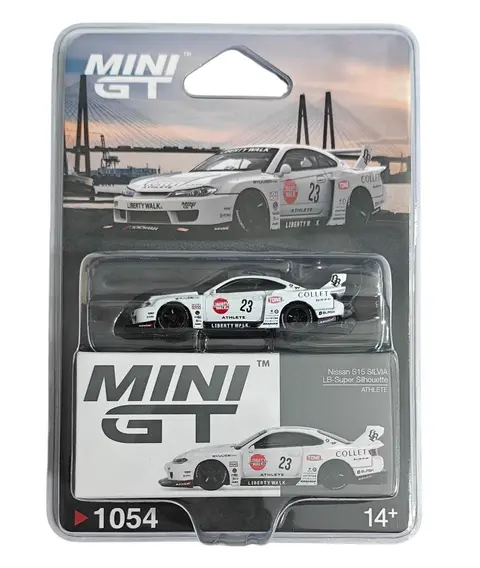 Mini GT Mini GT Nissan Lb-super Silhouette S15 Silvia Athlete (Blister Pack) 1:64 diecast